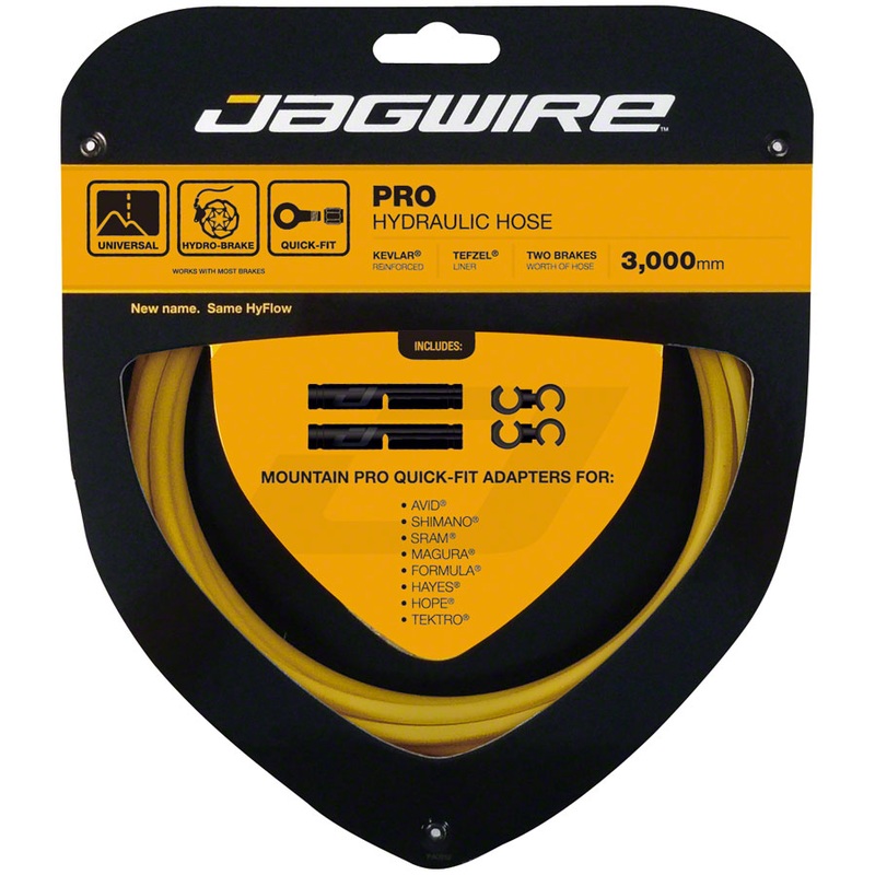 Jagwire Pro Hydraulic Disc Brake Hose Kit 3000mm, Yellow