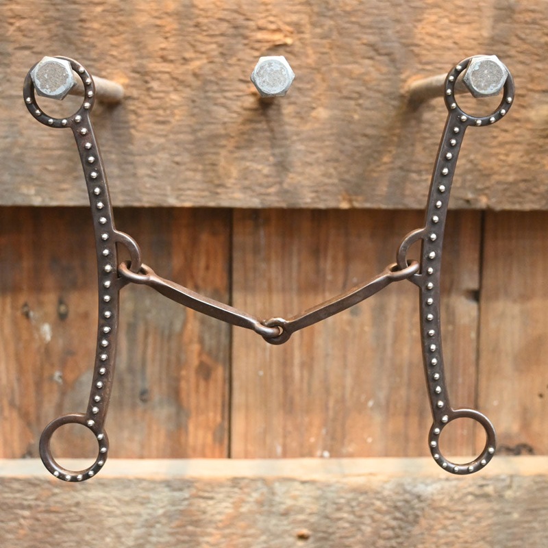 Jesse Hoover Square Snaffle 50/50 Gag Bit