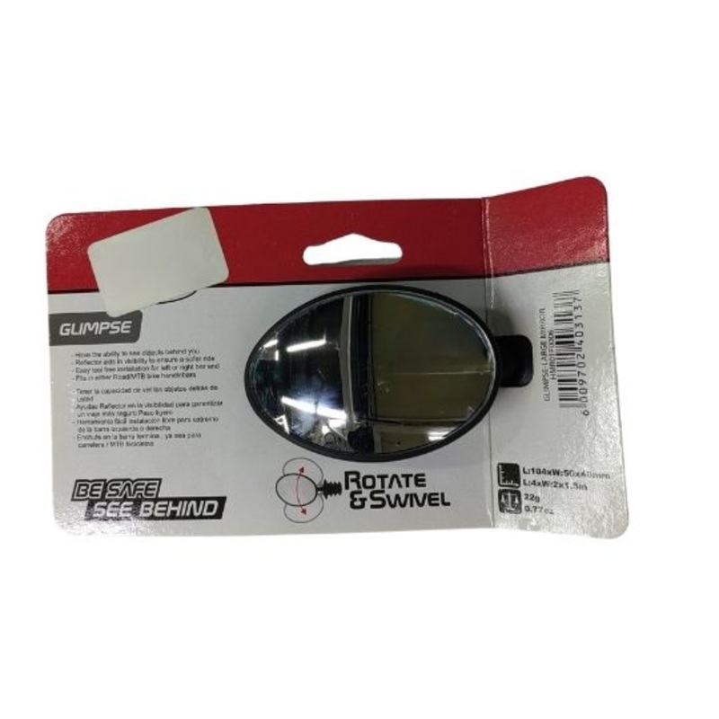 Mirror Bicycle Side  Black