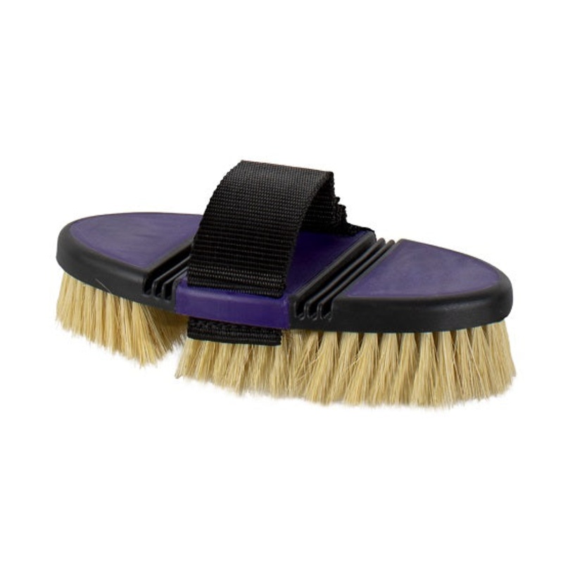 Show time flexi brush – tampico medum natural bristles