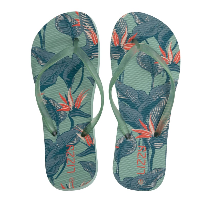 Ailani Ladies Slops Silt Green