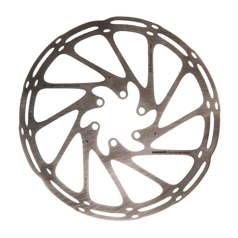 CenterLine Disc Brake Rotor – 180mm 6-Bolt 2.0mm