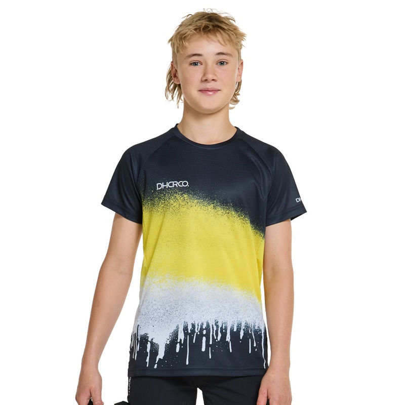 DHaRCO Youth Short Sleeve Jersey – Youth 2XL – Acid Rain