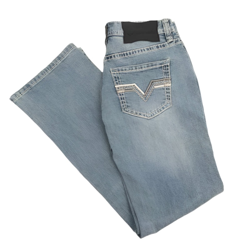 Rock & Roll Denim Men’s Pistol Straight Boot Jeans