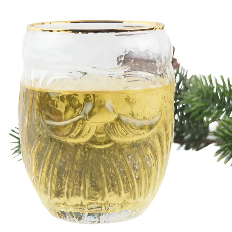 Santa Drinking Glass
