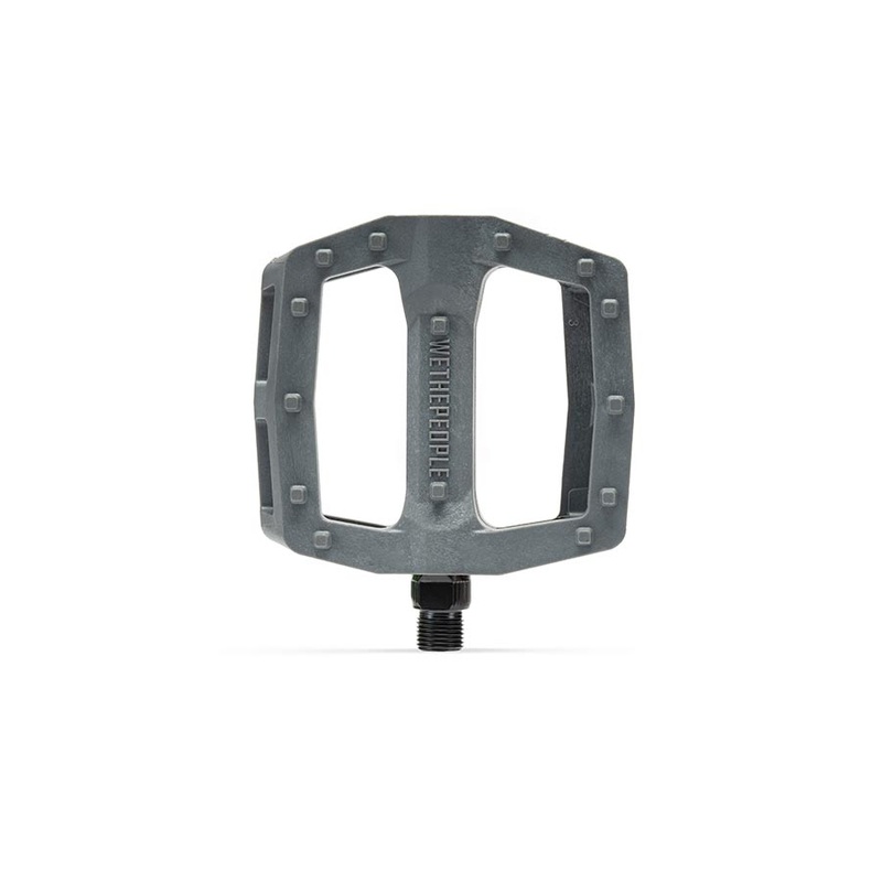 We The People Logic Platform Pedals Body: Nylon Spindle: Cr-Mo 9/16” Grey Pair