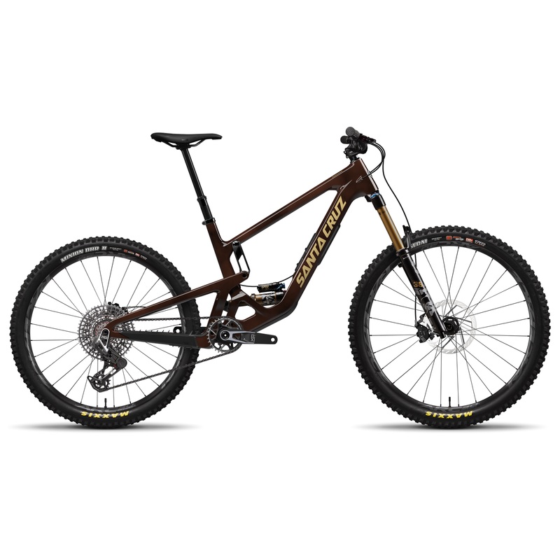 2025 Santa Cruz Bronson 5 CC MX X0 AXS – Contact us for best offer Translucent Root Beer