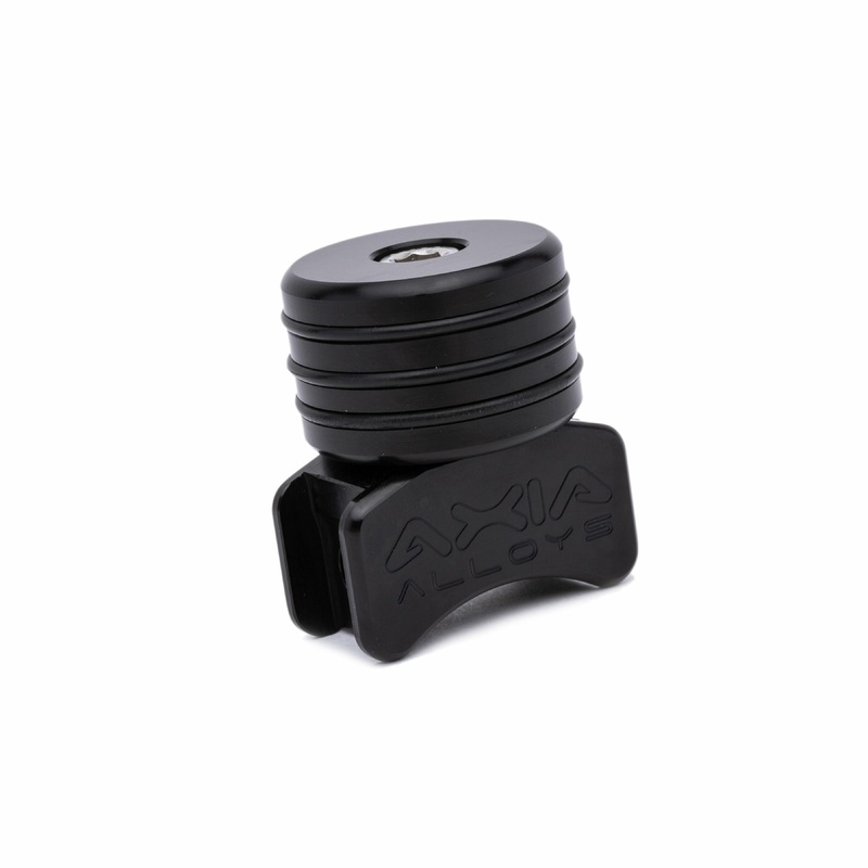 Helmet Air Hose Plug/Mount  Black