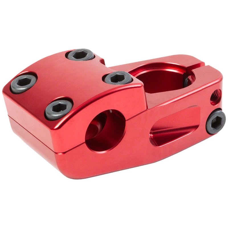 Odyssey DGN v2 BMX Stem – Top Load Anodized Red