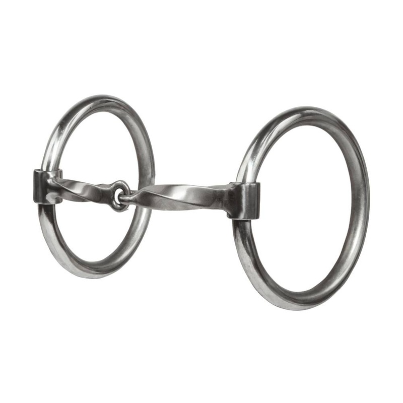 Professional’s Choice Loose Ring Slow Twist Snaffle Bit