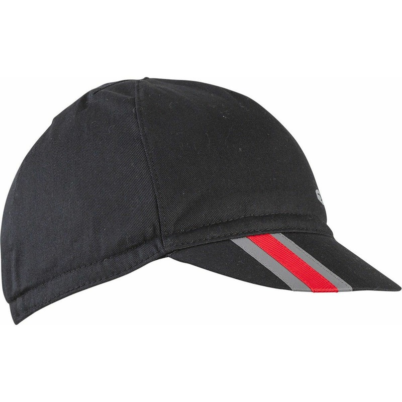 Sugoi Zap Reflective Cycling Cap Black/Red