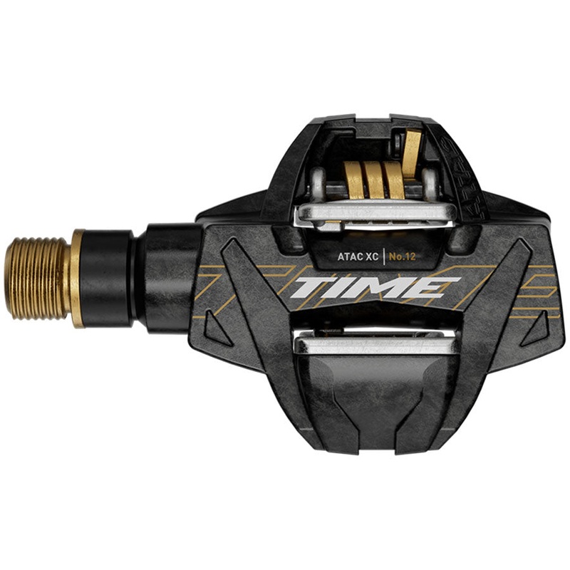Time ATAC XC 12 Pedals – Dual Sided Clipless Carbon 9/16″ Carbon/Gold C1