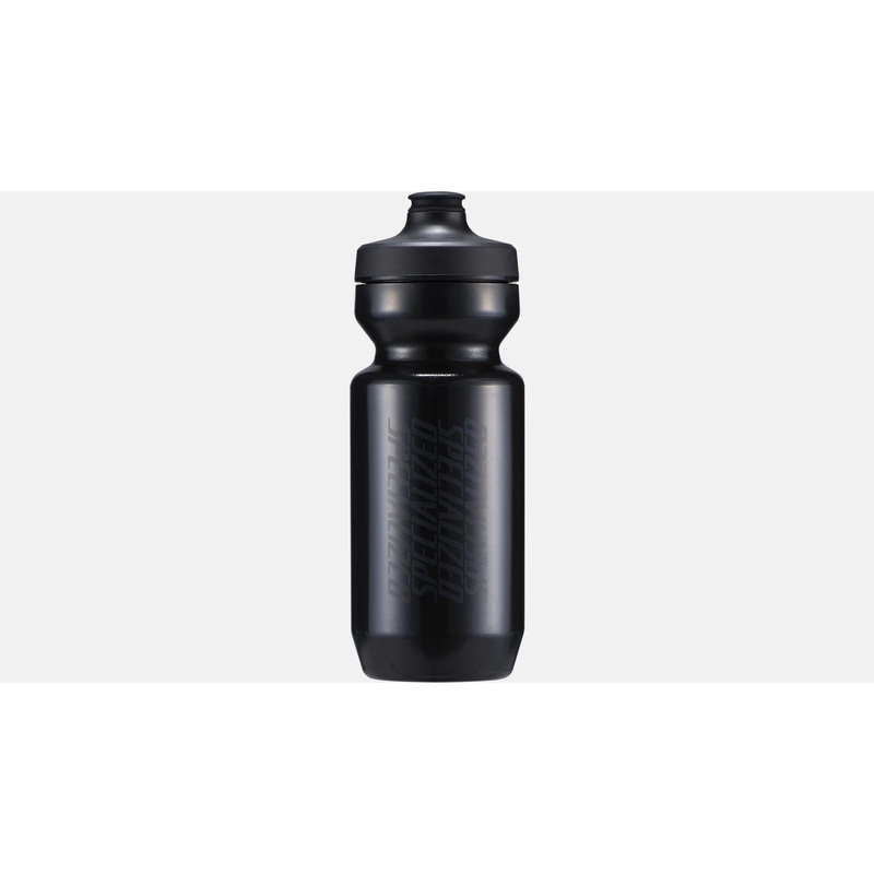 Purist WaterGate Water Bottle Stacked Black/ Black