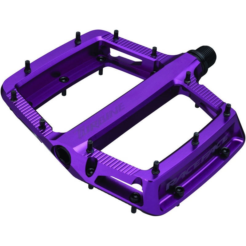 RaceFace Turbine Pedals – Platform Aluminum 9/16″ Purple