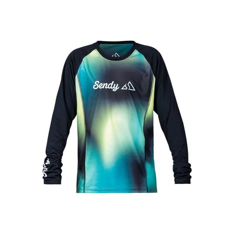 Sendy Send It Long Sleeve Youth Jersey – Youth S – Swirl