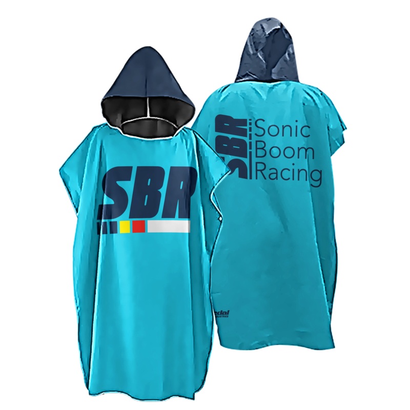 SONIC BOOM RACING 2025 CHANGING PONCHO 3.0