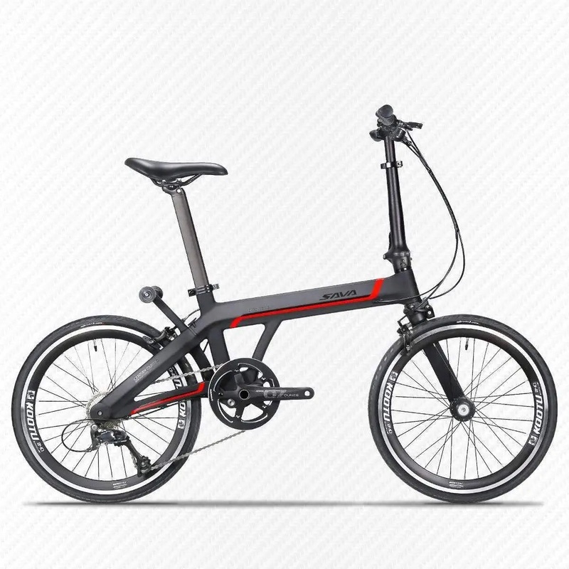 20 Inch Z3 Carbon Folding Bike 9S Red