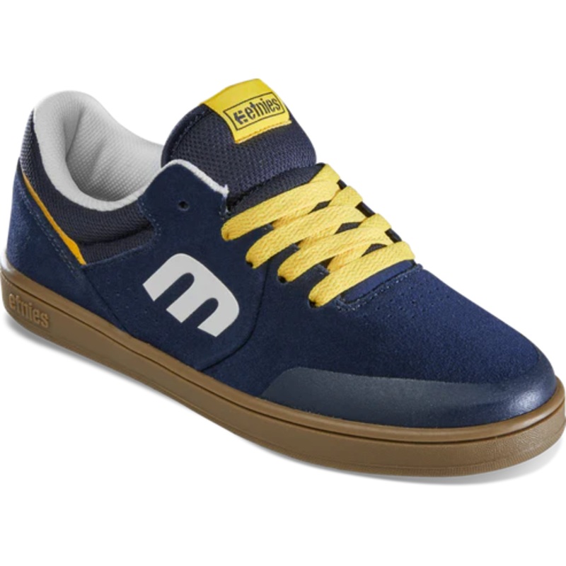 Etnies Kids Marana Flat Shoes – US 5 – Navy/Gum/Yellow