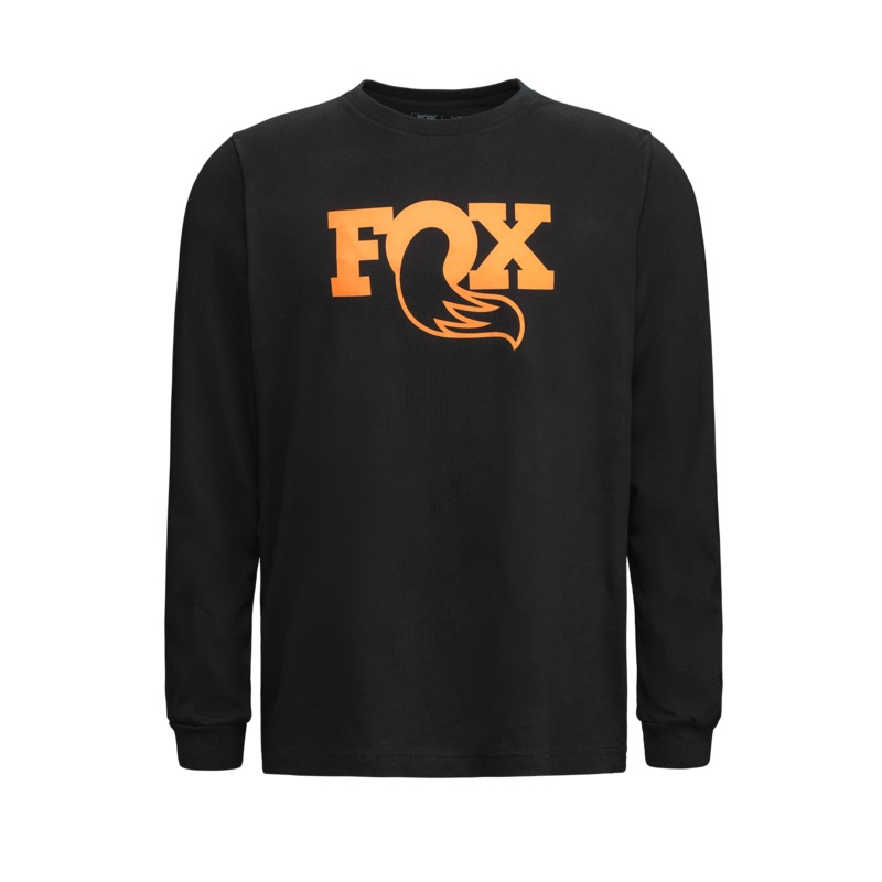 Logo Long Sleeve Shirt Black