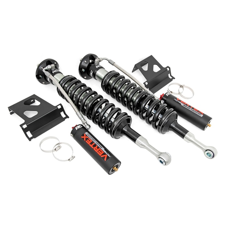 Rough Country | Vertex 2.5 Adjustable Coilovers | Front | 3.5″ | Toyota Tundra 4WD (07-21) | 689034