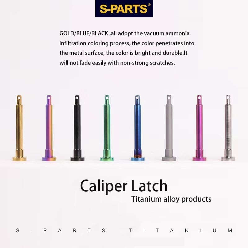 S-parts brebo 901 caliper latch FR6 F101 titanium alloy large crab latch Stan gold