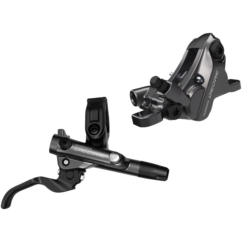 Shimano Deore BL-M6100/BR-M6120 Disc Brake Lever – Rear Hydraulic Resin Pads Gray