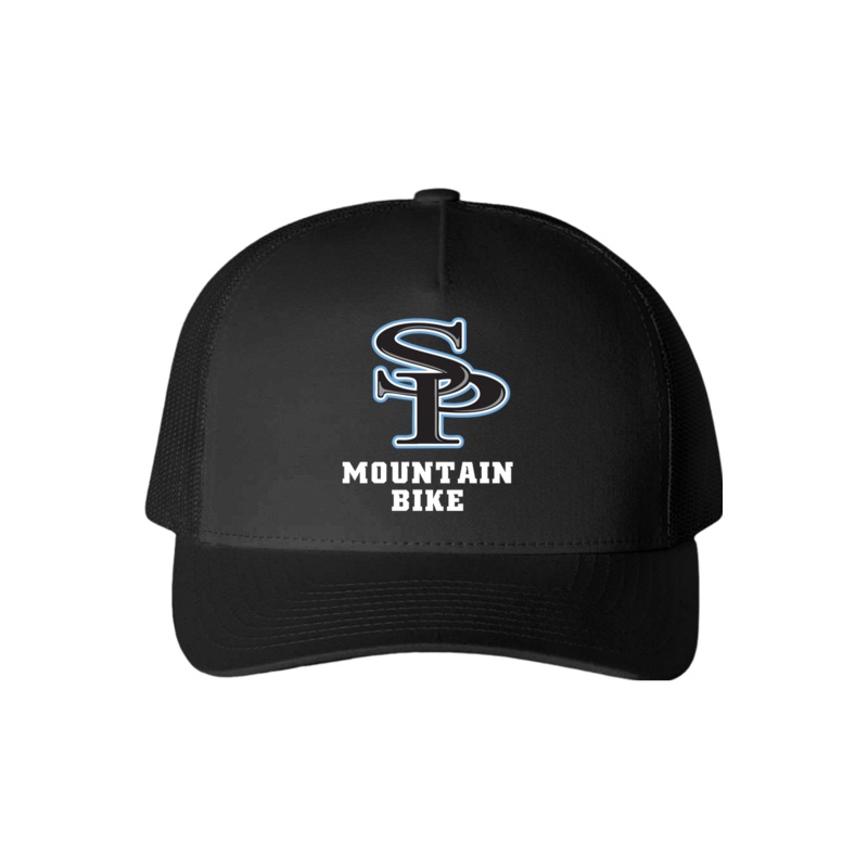 SPMTB 2025 Five-Panel Retro Trucker Cap (FE) Black