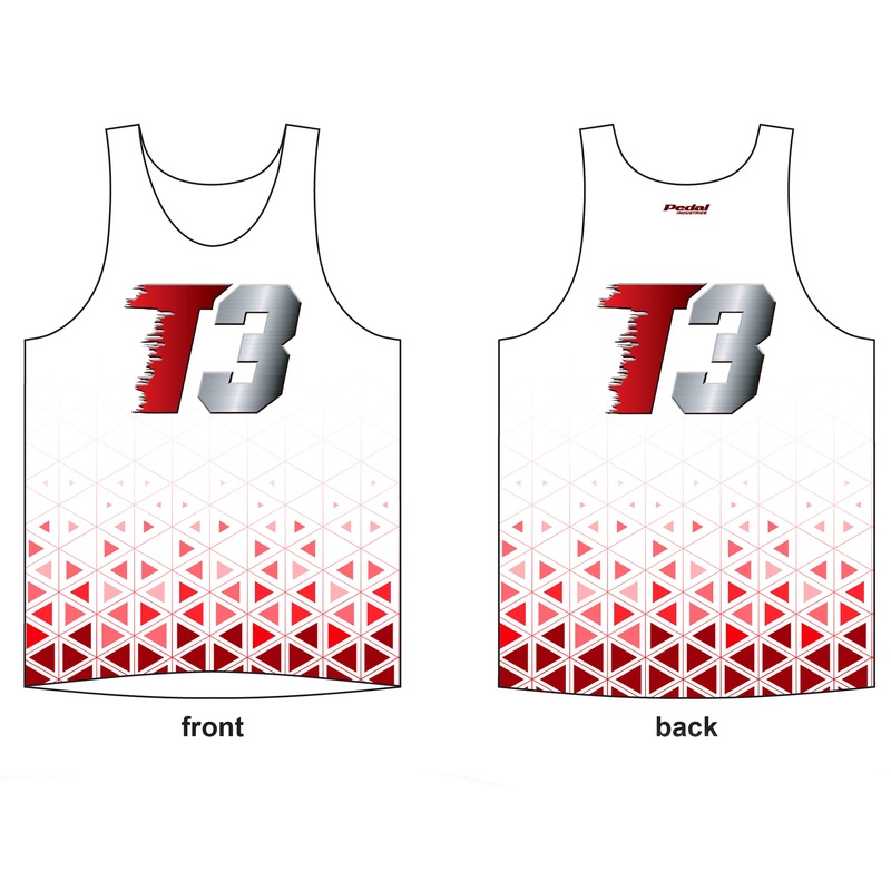 T3 Triathlon Club 2025 RUNNING Singlet