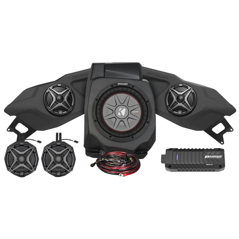 5 Speaker Plug And Play Kit Ride Command