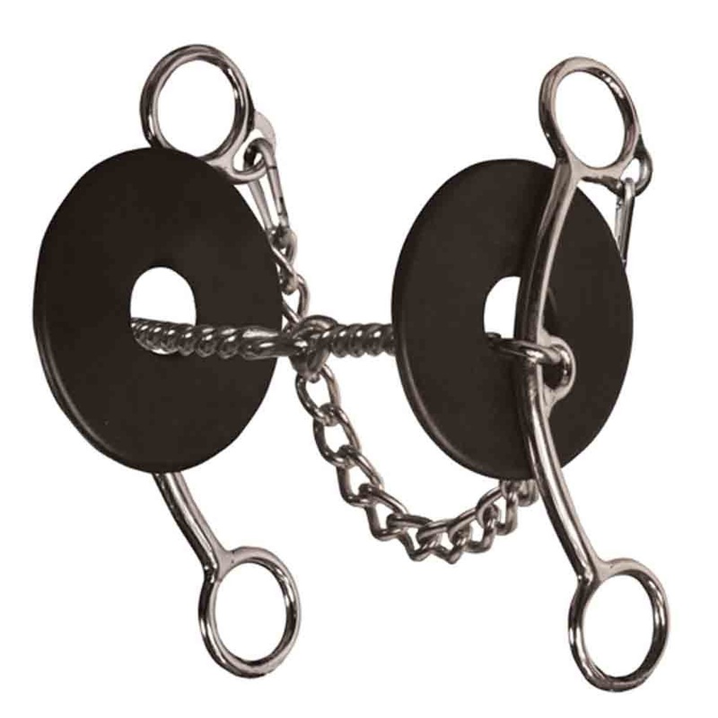Professional’s Choice Brittany Pozzi Lifter Series Twisted Wire Snaffle Bit