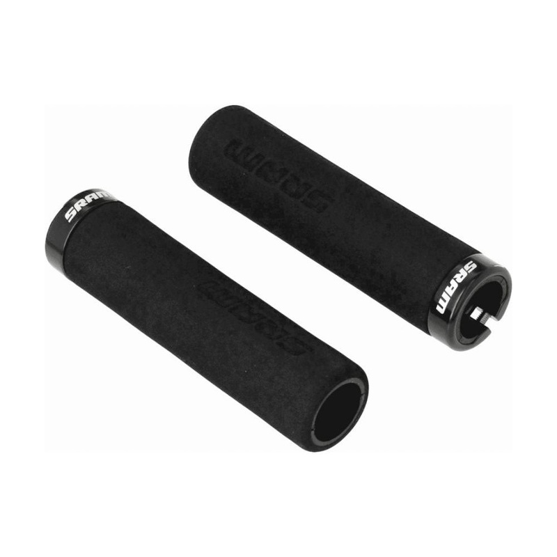 SRAM Foam Lock On Grips – Black
