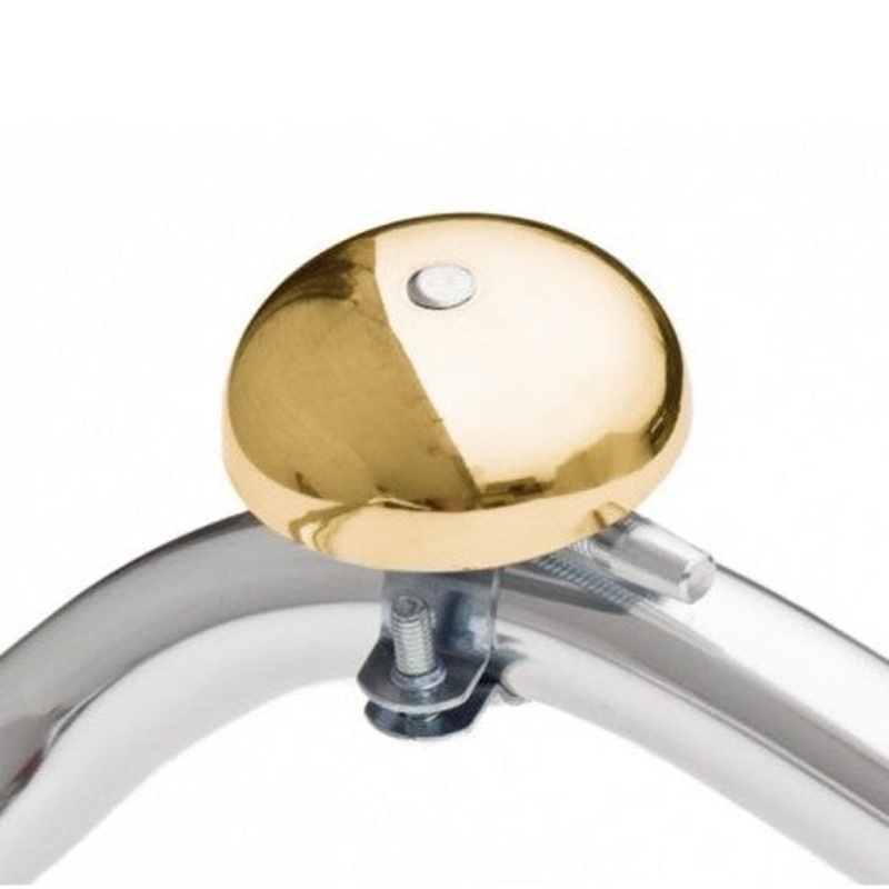 VELO ORANGE Temple Bike Bell – Brass