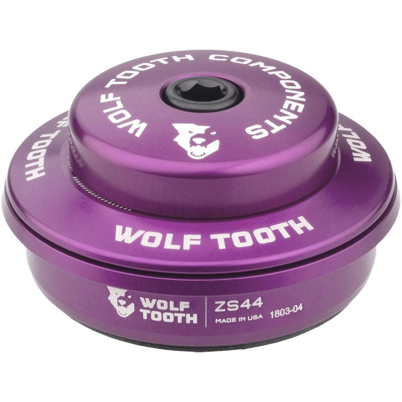 Wolf Tooth Premium Headset – ZS44/28.6 Upper 6mm Stack Ultraviolet Purple