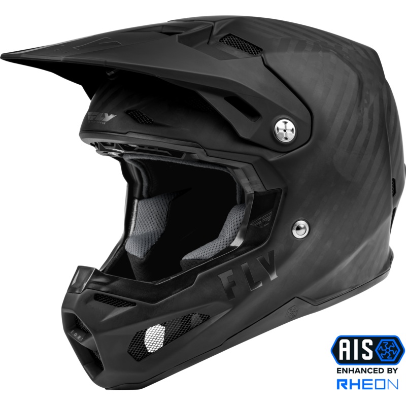 Youth Formula Carbon Solid Helmet Matte Black Carbon Yl