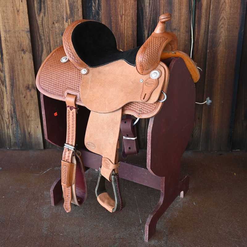 14″ TESKEY’S COMPETITION SERIES BARREL SADDLE