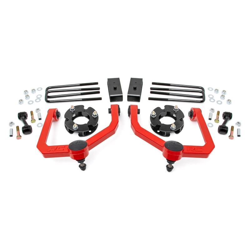 Rough Country | 3 Inch Lift Kit | Nissan Titan 2WD/4WD (2004-2024) | 83400RED