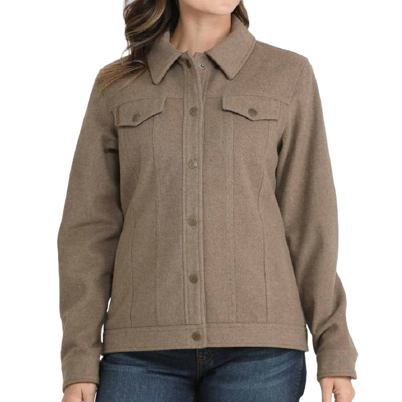 Cinch Women’s Wool Trucker Jacket