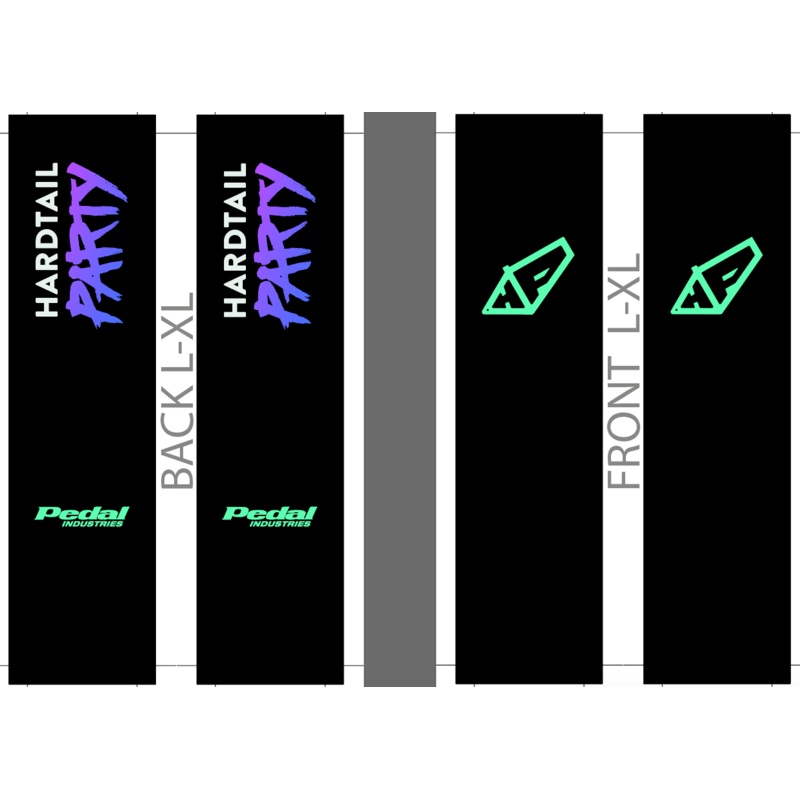 HARDTAIL PARTY SUBLIMATED SOCK