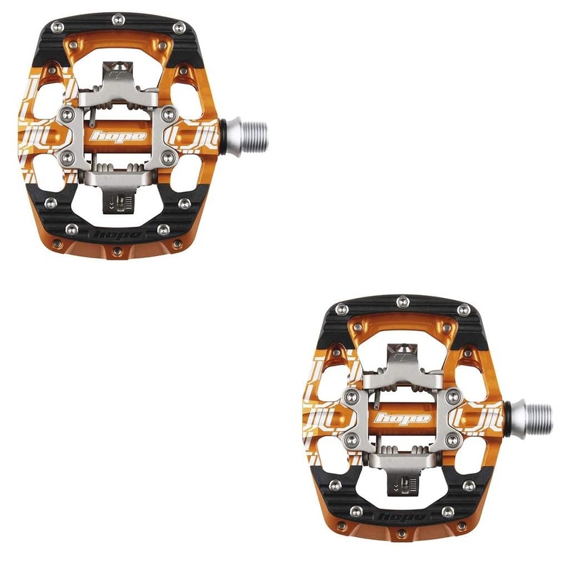 Hope Union Gravity Clip Pedals – Standard – Orange