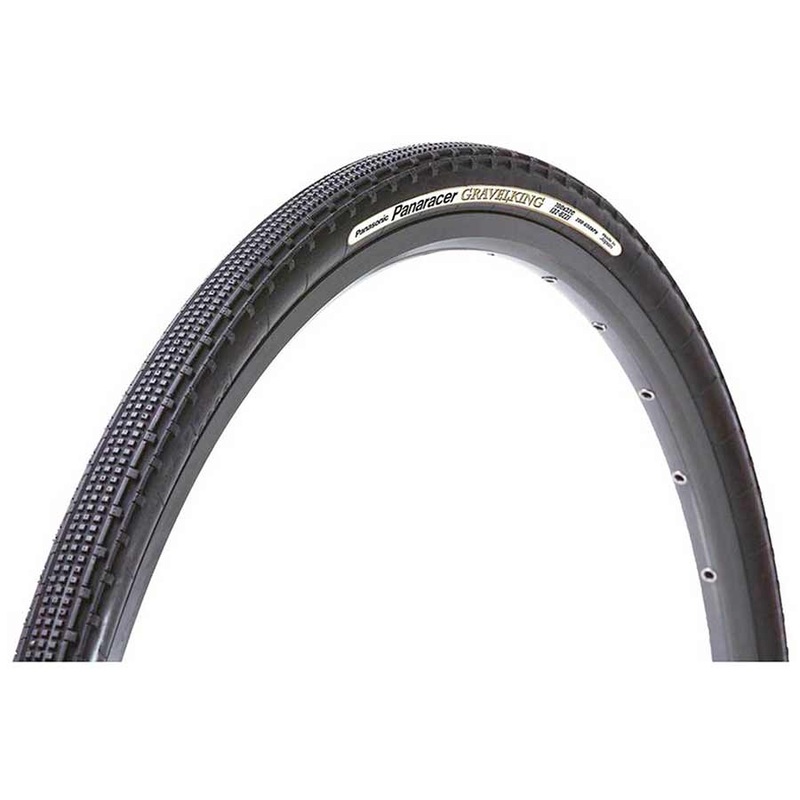 Panaracer GravelKing SK Tire – 700 x 38 Tubeless Folding Black