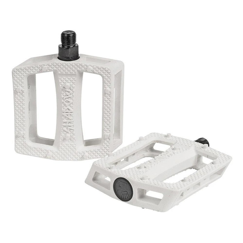 Shadow Ravager Plastic Pedals White
