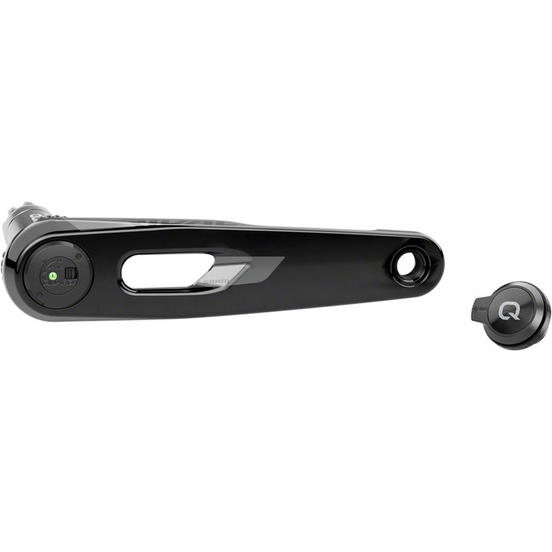 SRAM Rival AXS Left Crank Arm and Power Meter Spindle Assembly – 165mm, 12/13-Speed, DUB PM Spindle, Black, E1