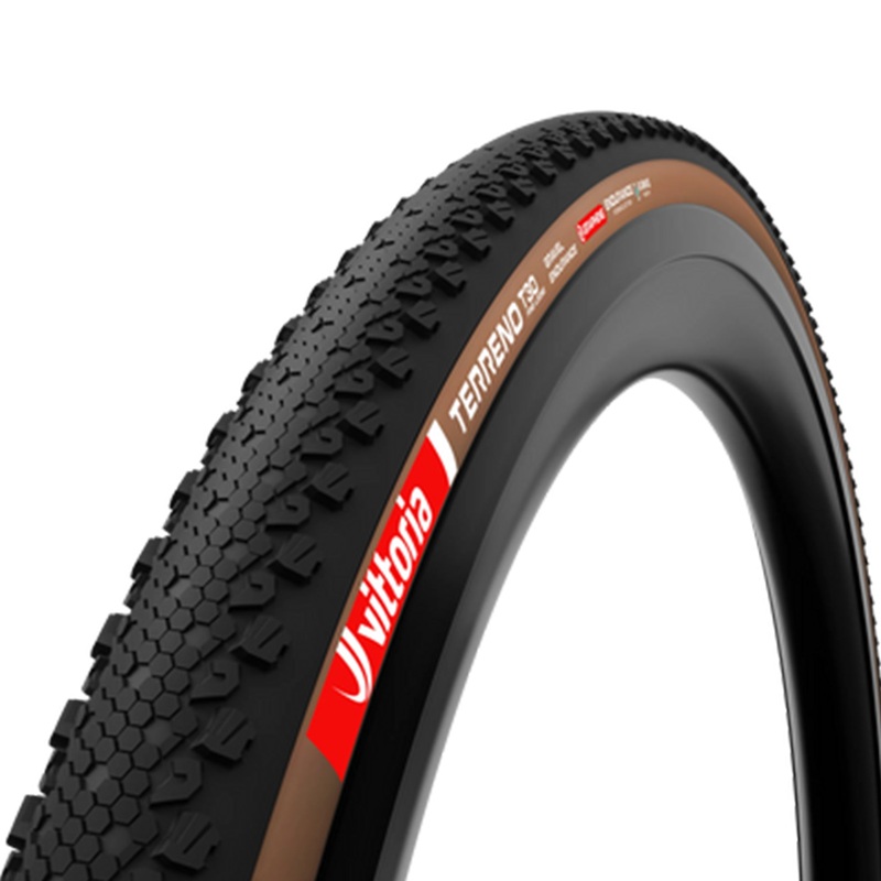 Vittoria Terreno T30 Tyre – 700c – 40mm – Yes – Endurance Formulation – Endurance – Hard – Heavy Duty Protection – Folding – Tan