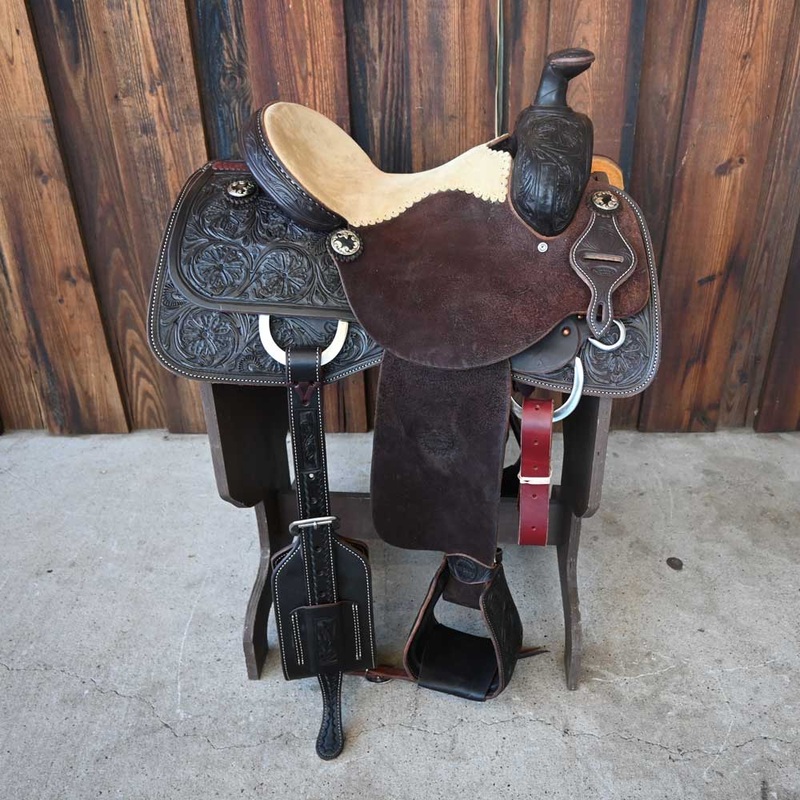 14″ JEFF SMITH ROPING SADDLE