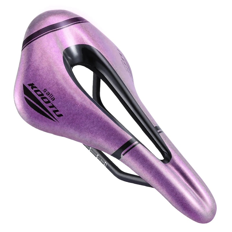 Comfortable Bike Seat Lightweight 3K Full Carbon Saddle Cushion Black