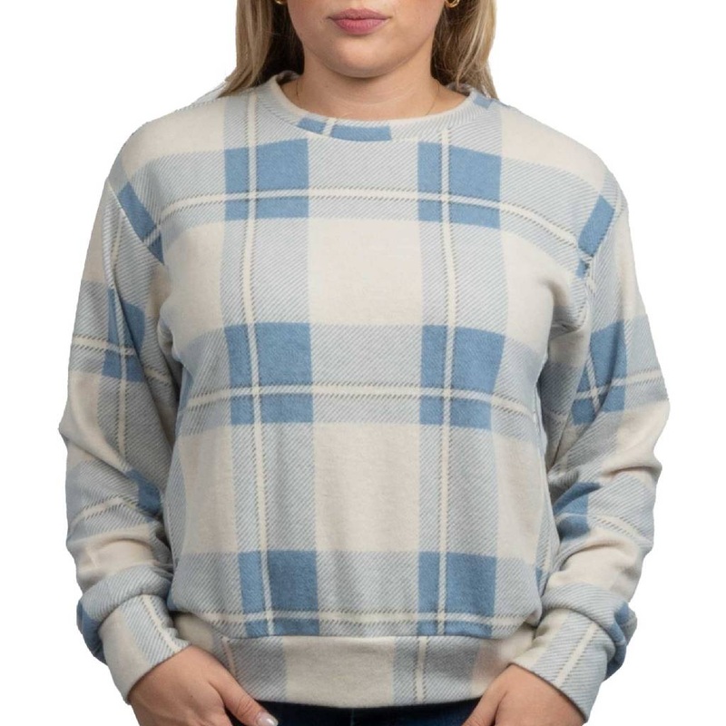 Dylan Billie Soft Plaid Pullover