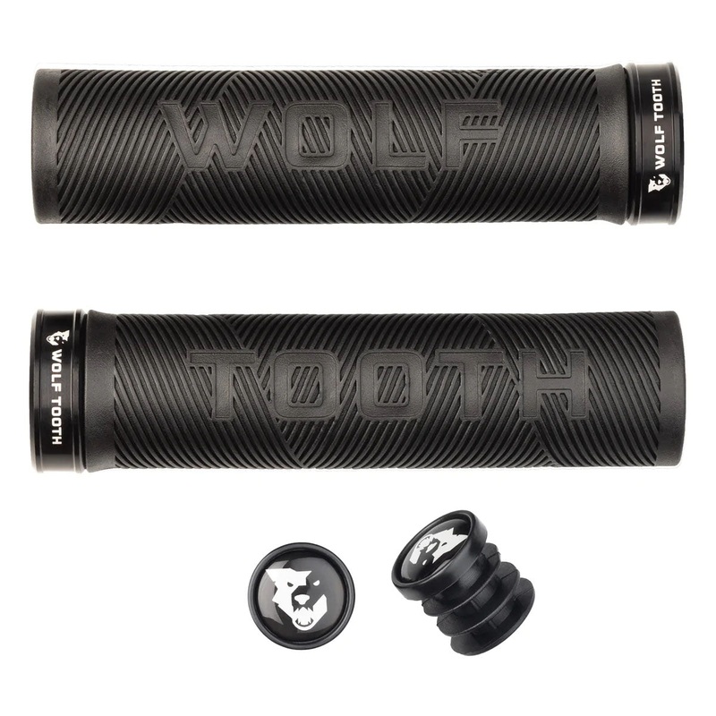 Components Echo Lock-On Grip Set Black/Black