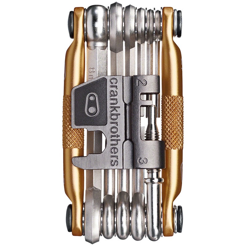 Crank Brothers Multi-17 Bicycle Tool: Gold
