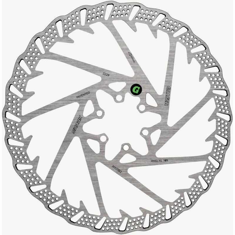 Galfer Shark 6 Bolt Disc Brake Rotor – 203mm – 6 Bolt – 2.0mm