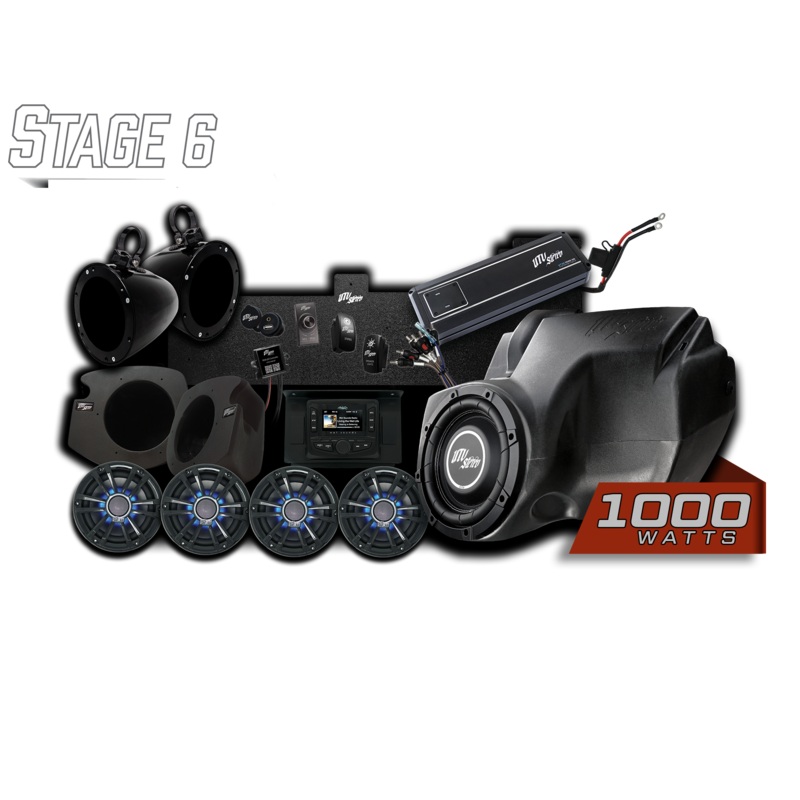 RZR Signature Series Stage 6 Stereo Kit | UTVS-RZR-S6-S